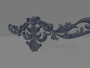 Central pattern Modèle 3D