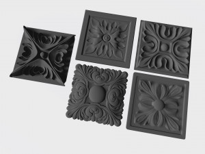 Molding socket 5-1 3D-Modell