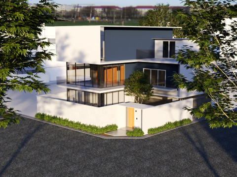 Minimalist Home Model 3D