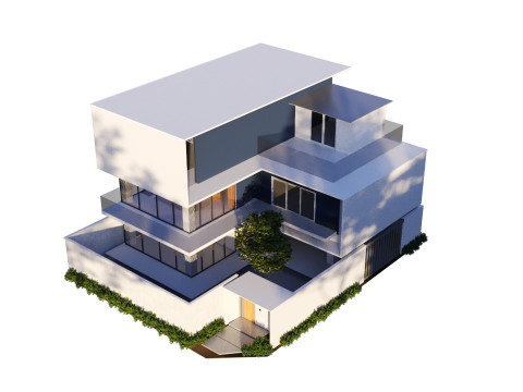 Minimalist Home Model 3D