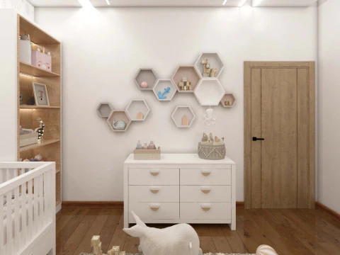 Kids Bedroom 3D Model