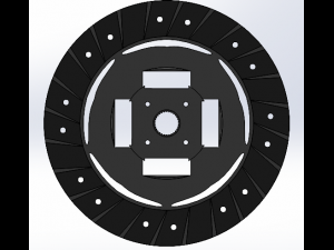 Friction Disk 3D Model