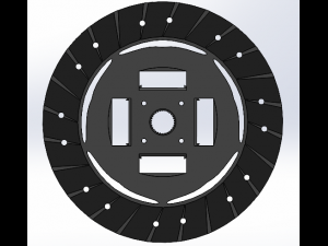 Friction Disk 3D Model