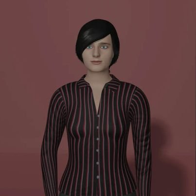 Realistic Female 3d Character 3D Modell .c4d .max .obj .3ds .fbx .stl .blend