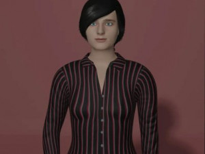 Realistic Female 3d Character Model 3D