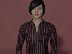 Realistic Female 3d Character 3D Model