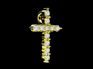 Tiffany Cross Pendant 3D Print Model