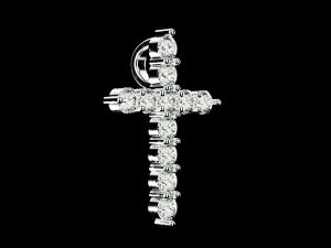 Tiffany Cross Pendant 3D Baskı Modeli