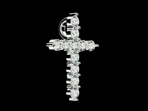 Tiffany Cross Pendant 3D Print Model