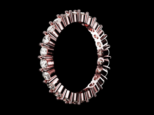 Eternity ring US and EU ring size 3D Принт Модель