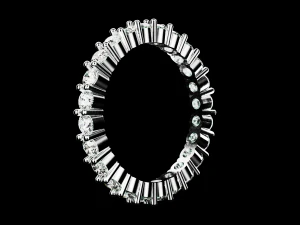 Eternity ring US and EU ring size 3D Print Model