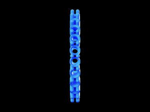 Eternity ring US and EU ring size 3D 打印模型