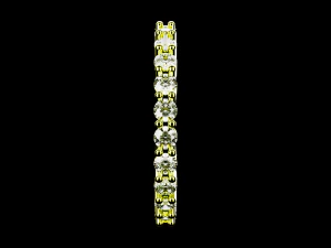 Eternity ring US and EU ring size 3D Print Model