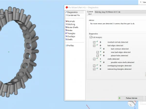 Eternity ring US and EU ring size 3D Print Model