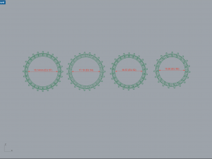 Eternity ring US and EU ring size 3D 打印模型