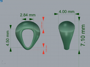 Thin Marquise stones cross pendant and round center stone 3D Baskı Modeli
