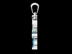 Twig marquise jewelry pendant 3D Print Model