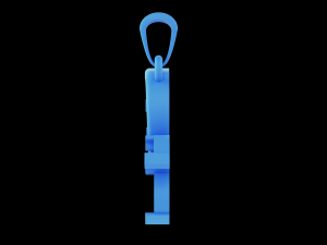 Twig marquise jewelry pendant 3D Print Model