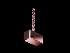 Sledgehammer hammer pendant 3D Print Model