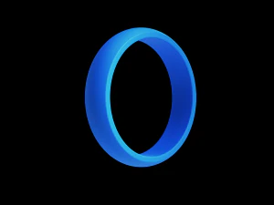Solid classic wedding ring 3D Print Model
