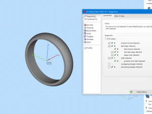Solid classic wedding ring 3D Print Model