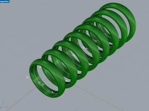 Solid classic wedding ring Modelo de Impressão 3D