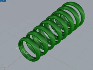 Solid classic wedding ring 3D Print Model