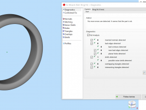 Solid wedding ring and with stone Modelo de impresión 3D