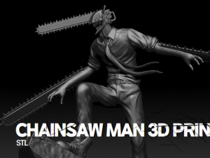 CHAINSAWMAN 3D print model 3D Print Model