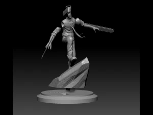 CHAINSAWMAN 3D print model 3D Print Model