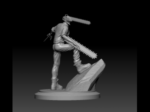 CHAINSAWMAN 3D print model 3D प्रिंट मॉडल
