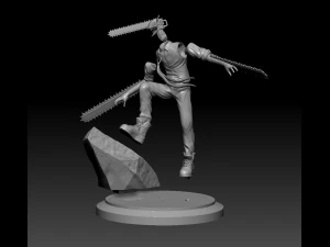 CHAINSAWMAN 3D print model 3D Print Model
