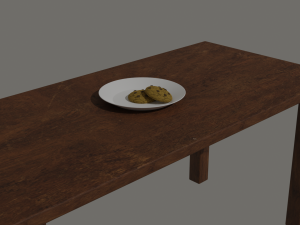 Cookie Modelo 3D