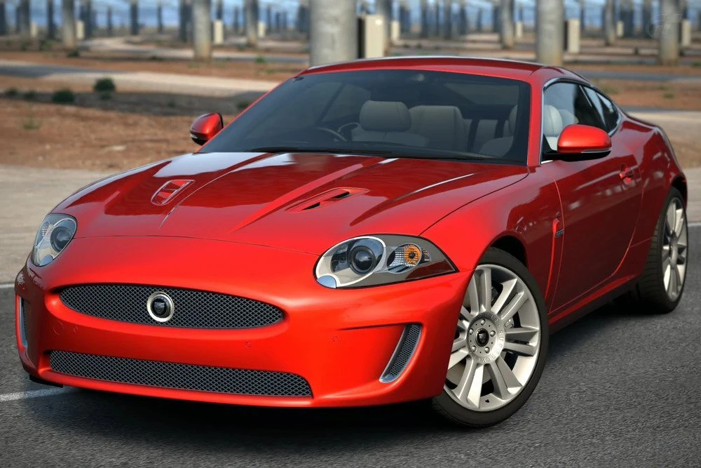 Car Jaguar XKR Coupe 2010 Game Race Car Gran Turismo printable car 3D Print Model gran turismo Car 3D Model .c4d .max .obj .3ds .fbx .stl .blend 
