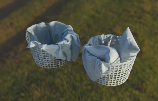 Bed linen picture 3D Model .c4d .max .obj .3ds .fbx .stl .blend 