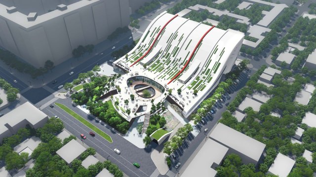 Public space Modello 3D .c4d .max .obj .3ds .fbx .stl .blend 