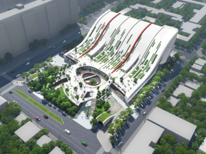 Public space 3D Model