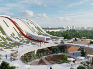 Public space Modello 3D