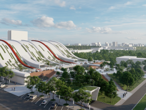 Public space Modello 3D