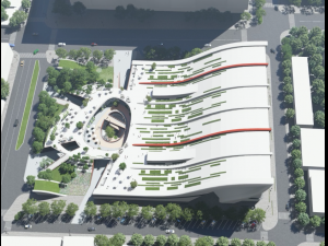 Public space Modello 3D