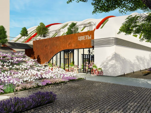 Public space Modello 3D