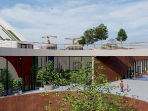 Public space Modello 3D
