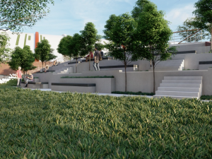 Public space Modello 3D
