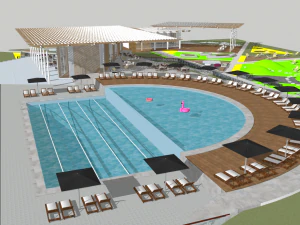 소치 개선 3D 모델