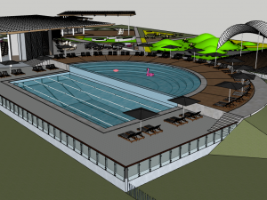 Sochi improvement 3D Model