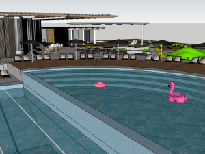 Sochi improvement 3D Model