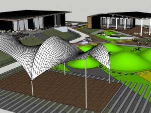 Sochi improvement 3D Model