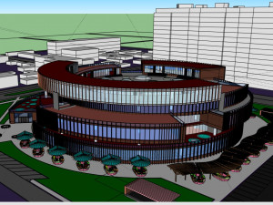 Round house Model 3D