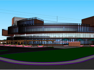 Round house Model 3D