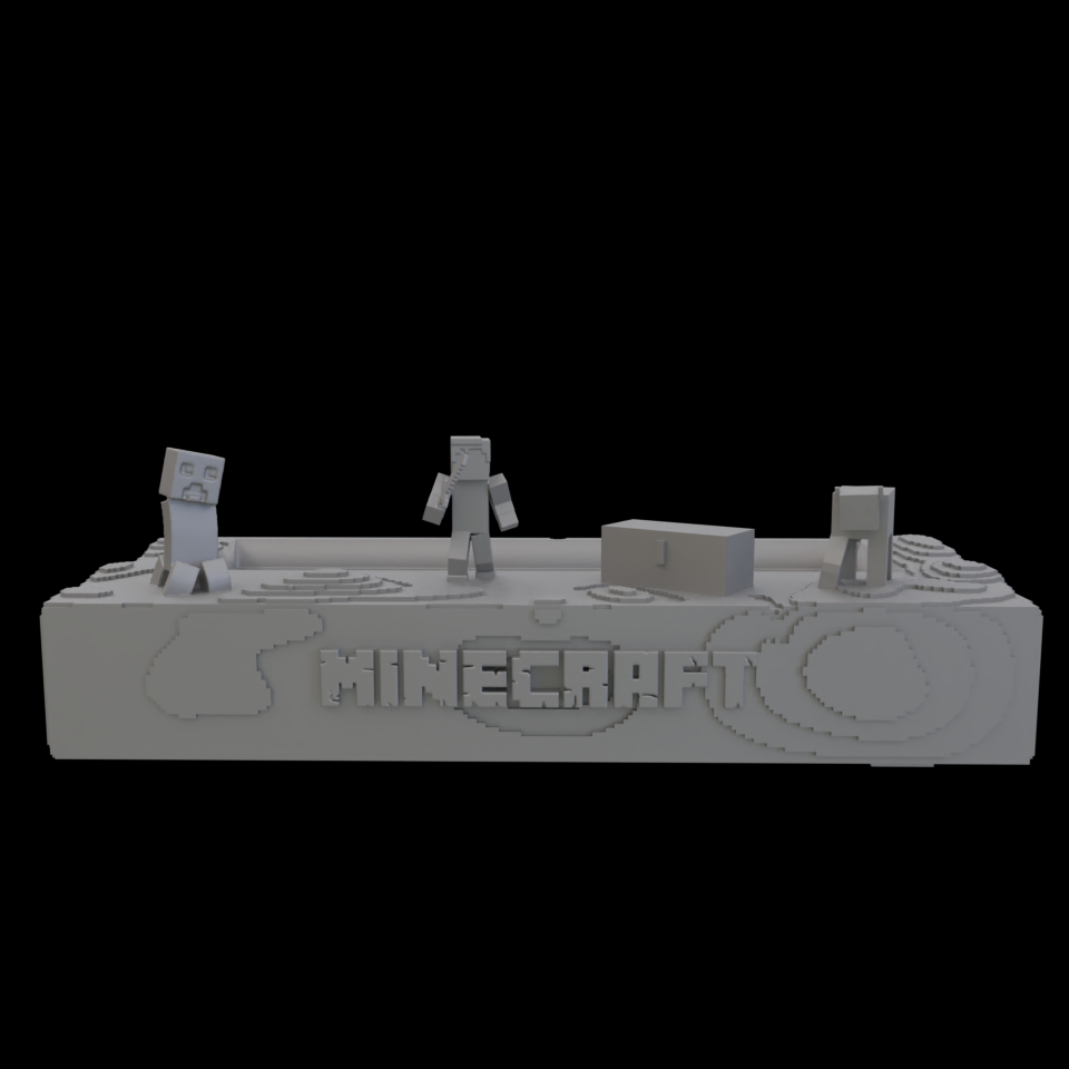 Free STL file Minecraft Switch Dock (version 3) 🎲・Template to